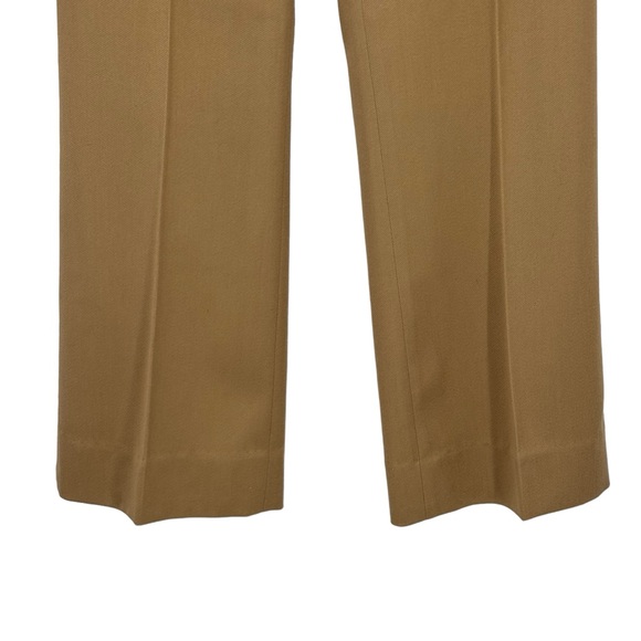 Women Anne Klein Size 12 (Jacket) 8 (Pants) Tan Polyester/Rayon/Spandex Pantsuit - Picture 14 of 16